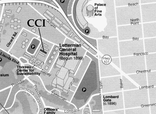 GIF Map of northwest part of Presidio